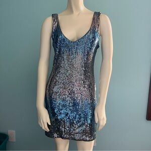 As U Wish Sequin Mini Dress